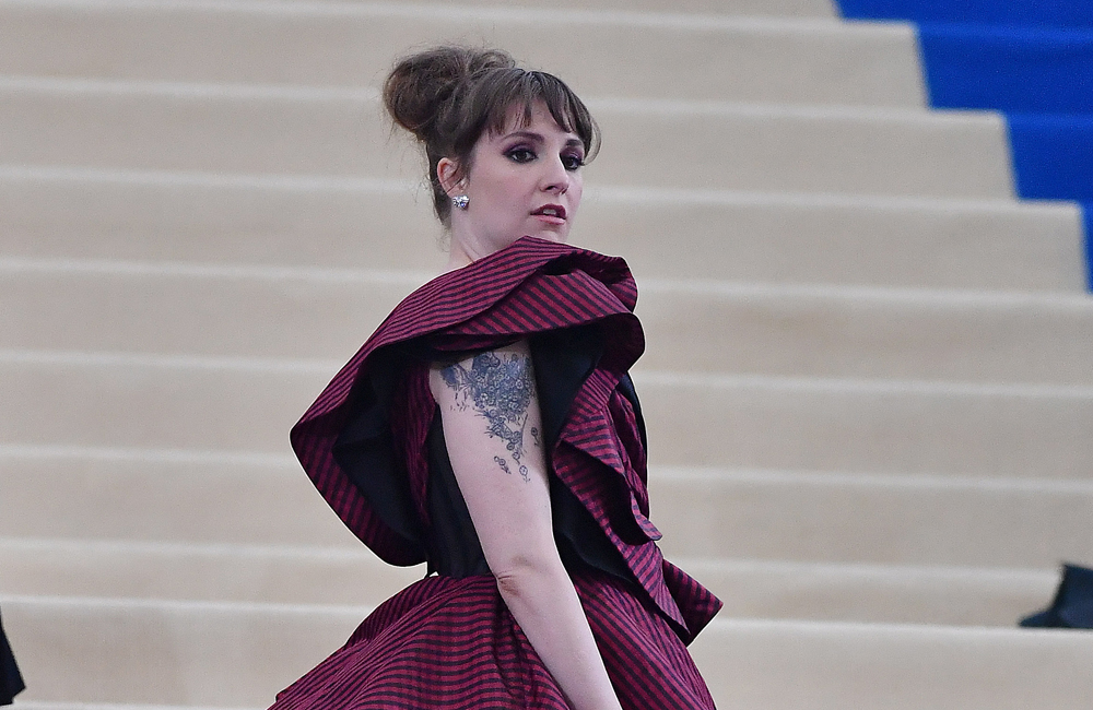 Lena Dunham se sometió a una histerectomía