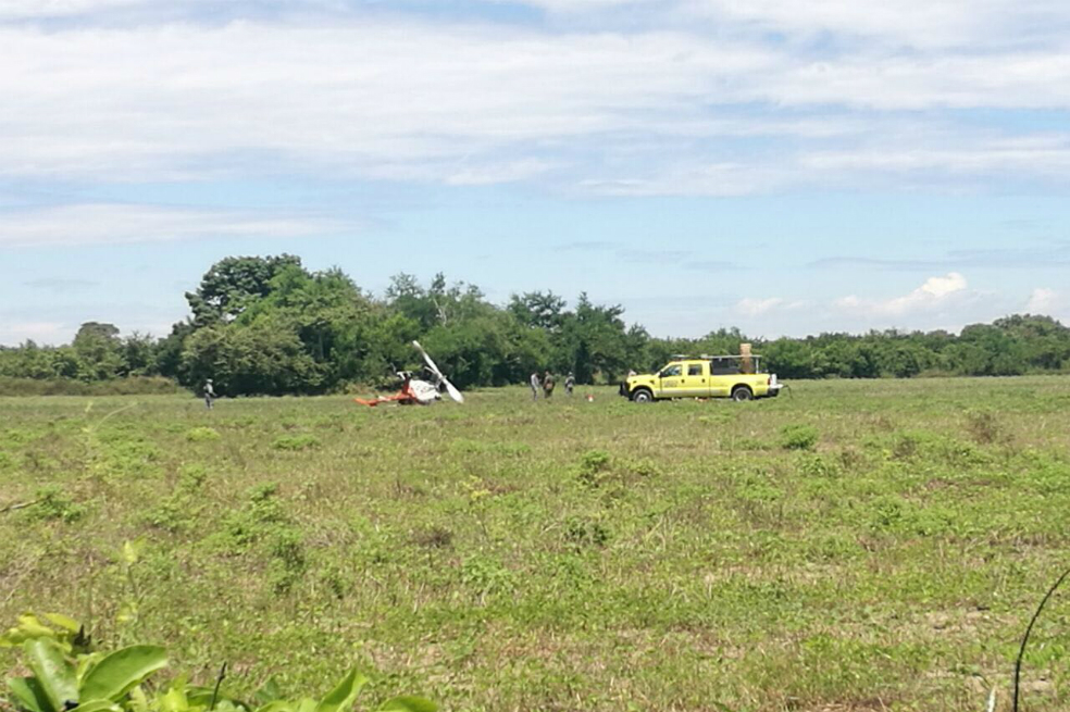 Helicóptero de la Fuerza Aérea se accidentó en Tolima