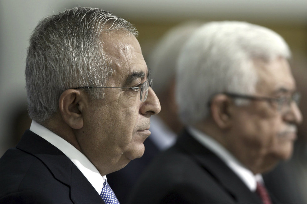 Renunció primer ministro de la Autoridad Palestina