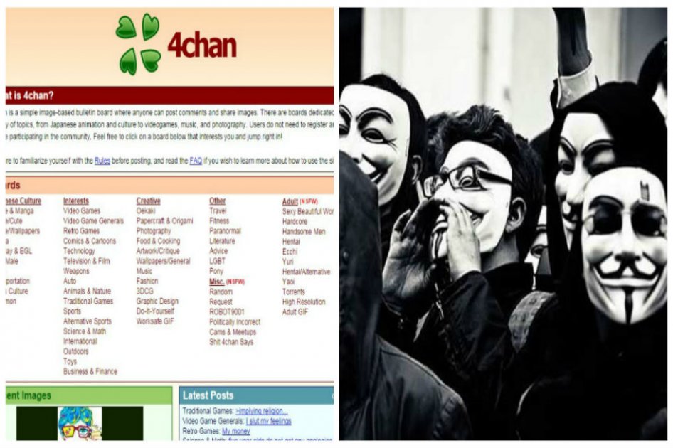 4chan, uno de los sitios web más populares del mundo
