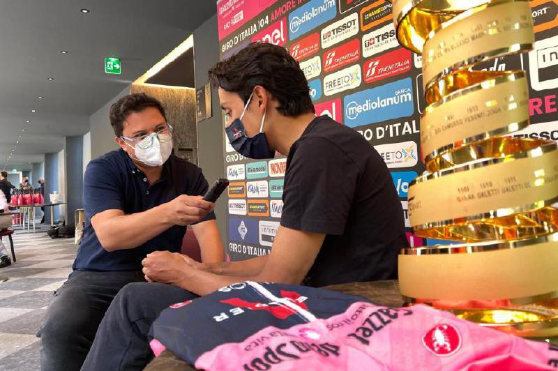 Yo estuve en: el título de Egan Bernal en el Giro de Italia