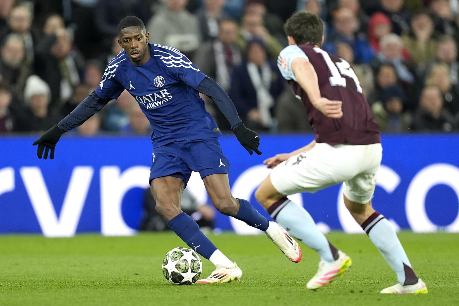 Champions League: Aston Villa casi hace la épica, pero no le pudo remontar a PSG