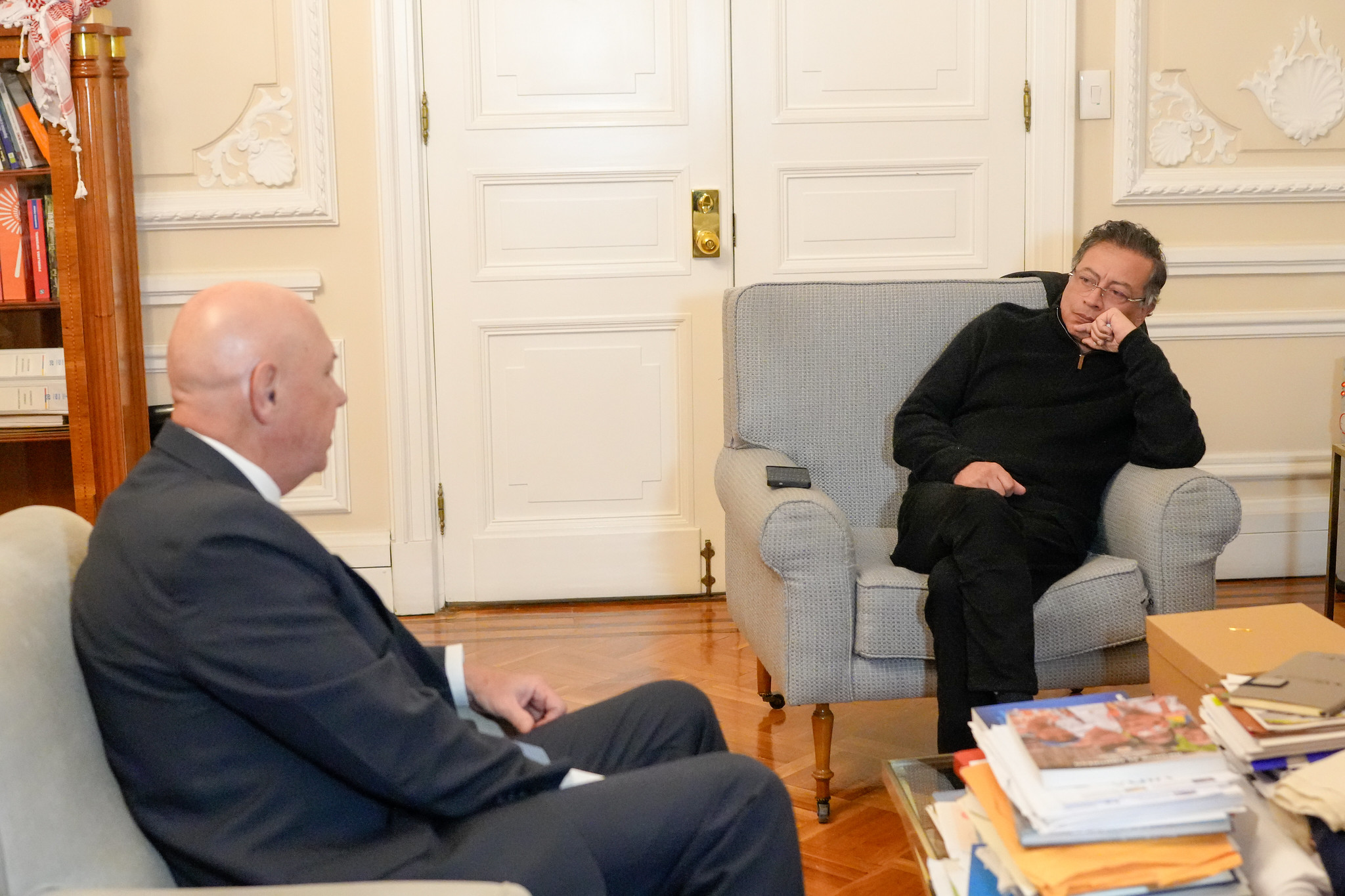 Presidente Petro se reunió con embajador (e) de EE.UU., John McNamara