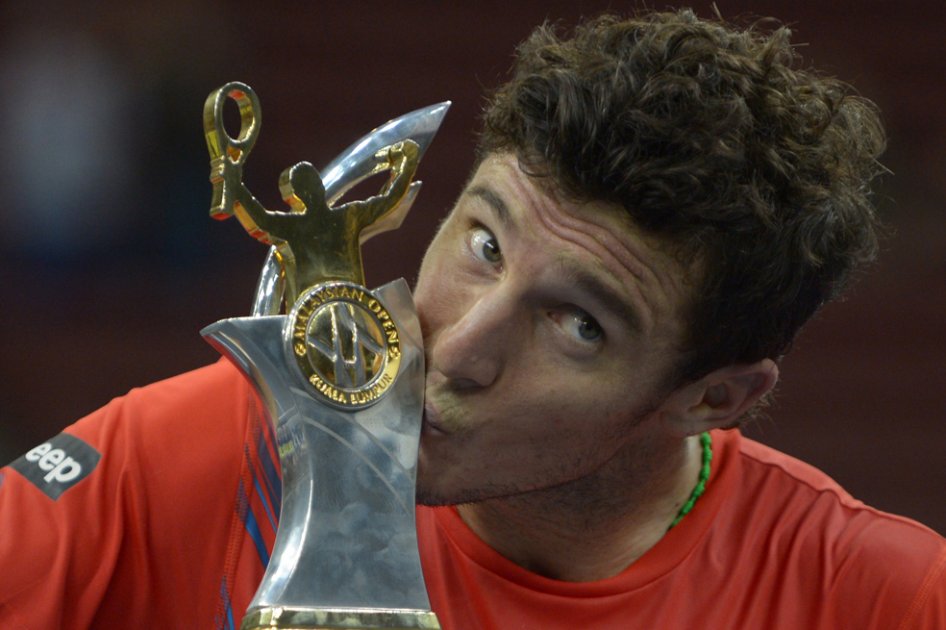 Juan Mónaco ganó la final del torneo de Kuala Lumpur