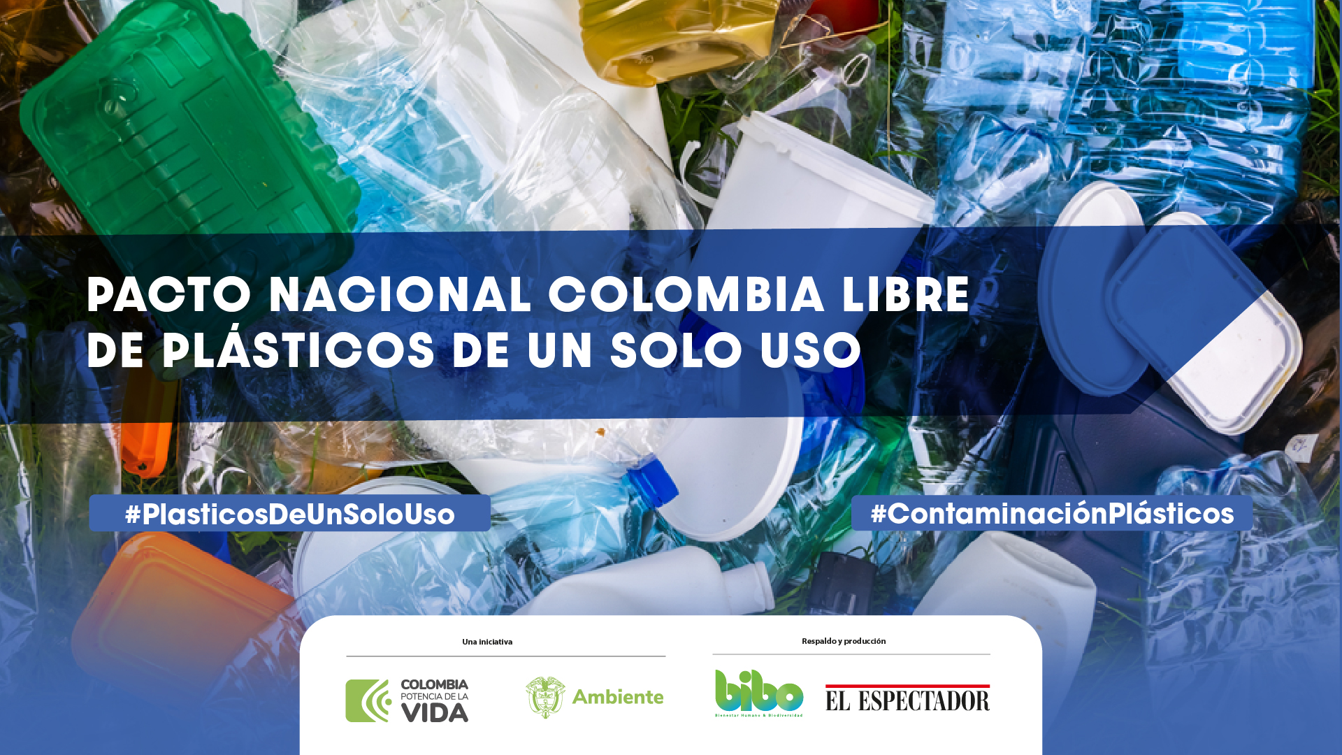 Pacto Nacional – Colombia libre de plásticos de un solo uso