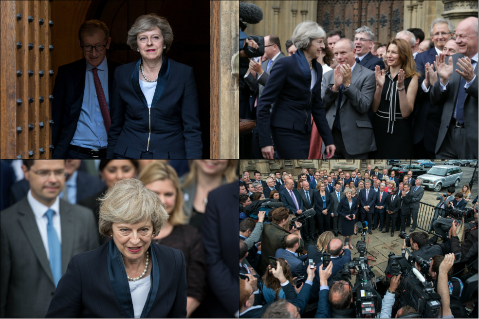 Ella es Theresa May, encargada de gestionar la salida del Reino Unido de la UE