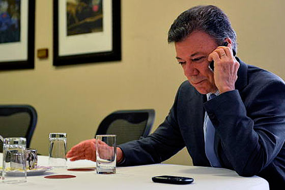 Santos se cansó del mal servicio de la telefonía móvil