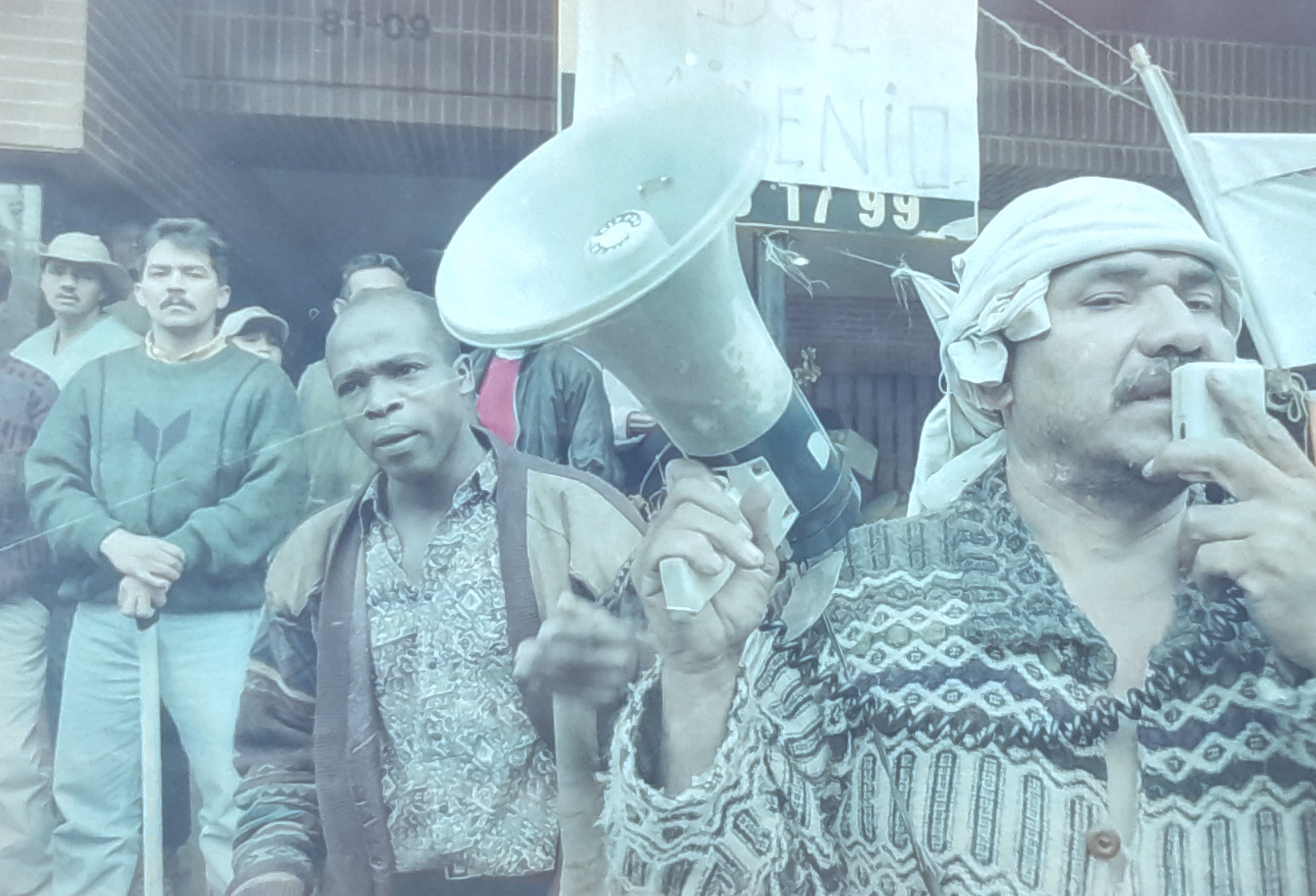En fotos: así fueron las protestas de los embera-katío por la construcción de Urrá en 1999