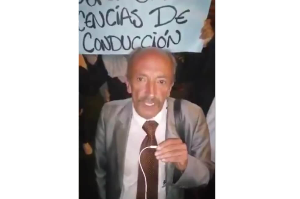 Abren investigación contra el líder del paro de transportadores por obstrucción de vía pública