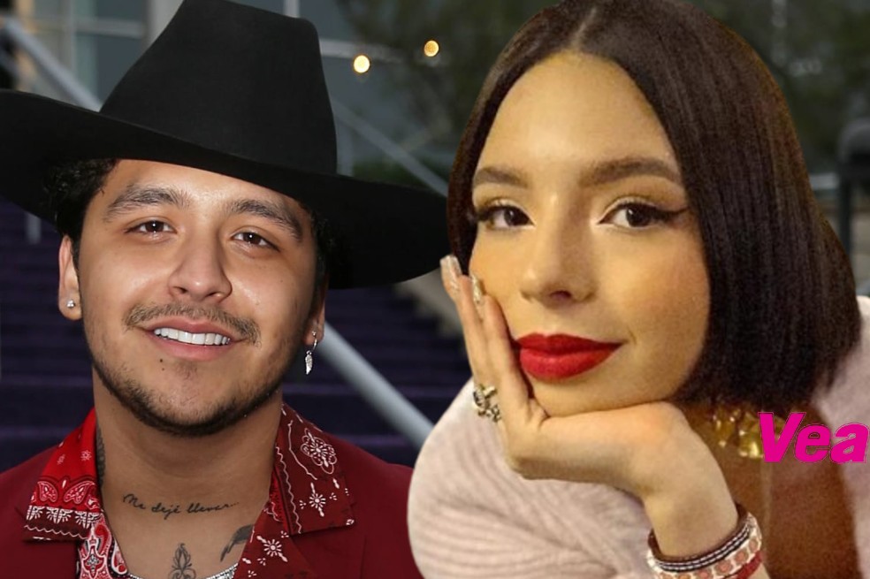 Nodal y Ángela Aguilar fueron captados en tenso momento en los Latin Grammy