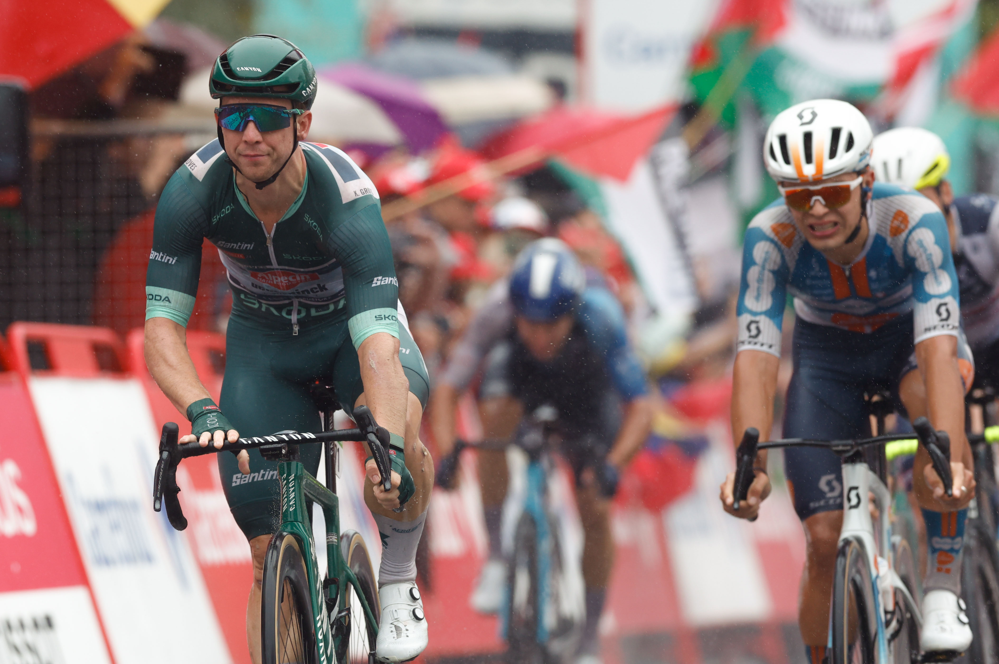 Kaden Groves sumó su tercera victoria de etapa en la Vuelta a España 2024