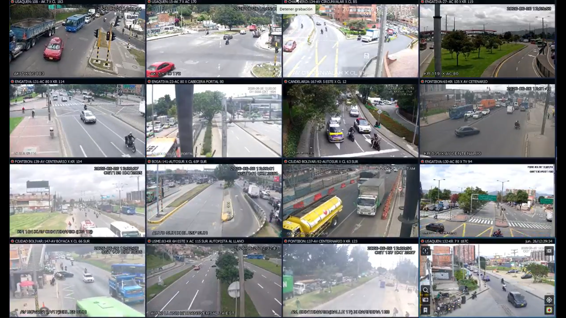 Alto flujo vehicular en corredores de ingreso y salida de Bogotá