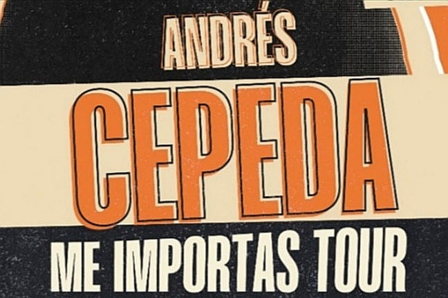 ¡HOY! Andrés Cepeda tour en Bogotá. Ingresos, hora del show, parqueo y más.