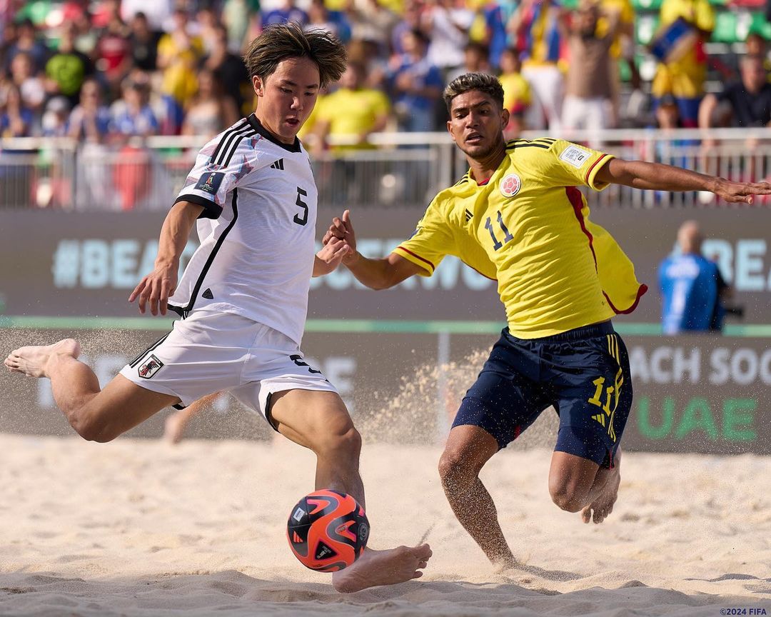 Debut y derrota de la selección de Colombia en el Mundial de Fútbol Playa