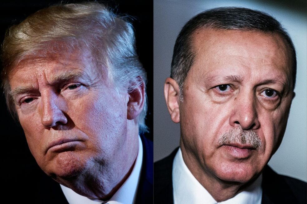 Trump recibirá el 13 de noviembre al presidente de Turquía en la Casa Blanca