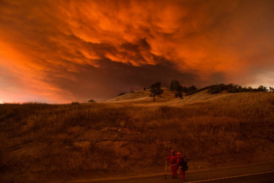 Costa oeste EE.UU., devastada por incendios forestales y sequía