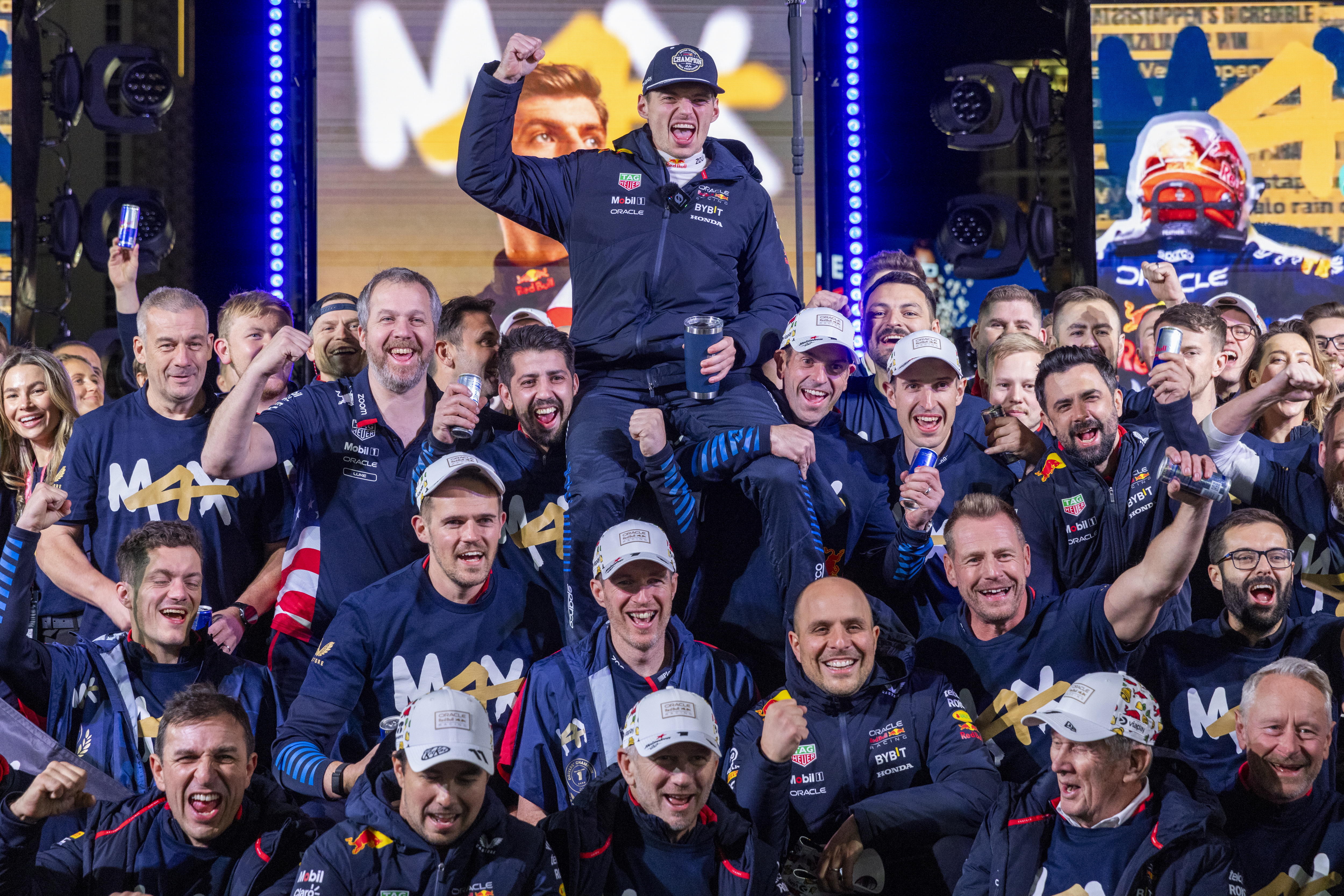 Max Verstappen conquista en Las Vegas su cuarto título consecutivo de Fórmula 1