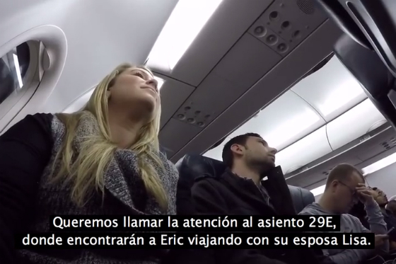 Hombre recibió la ‘noticia’ de su vida a bordo de un avión