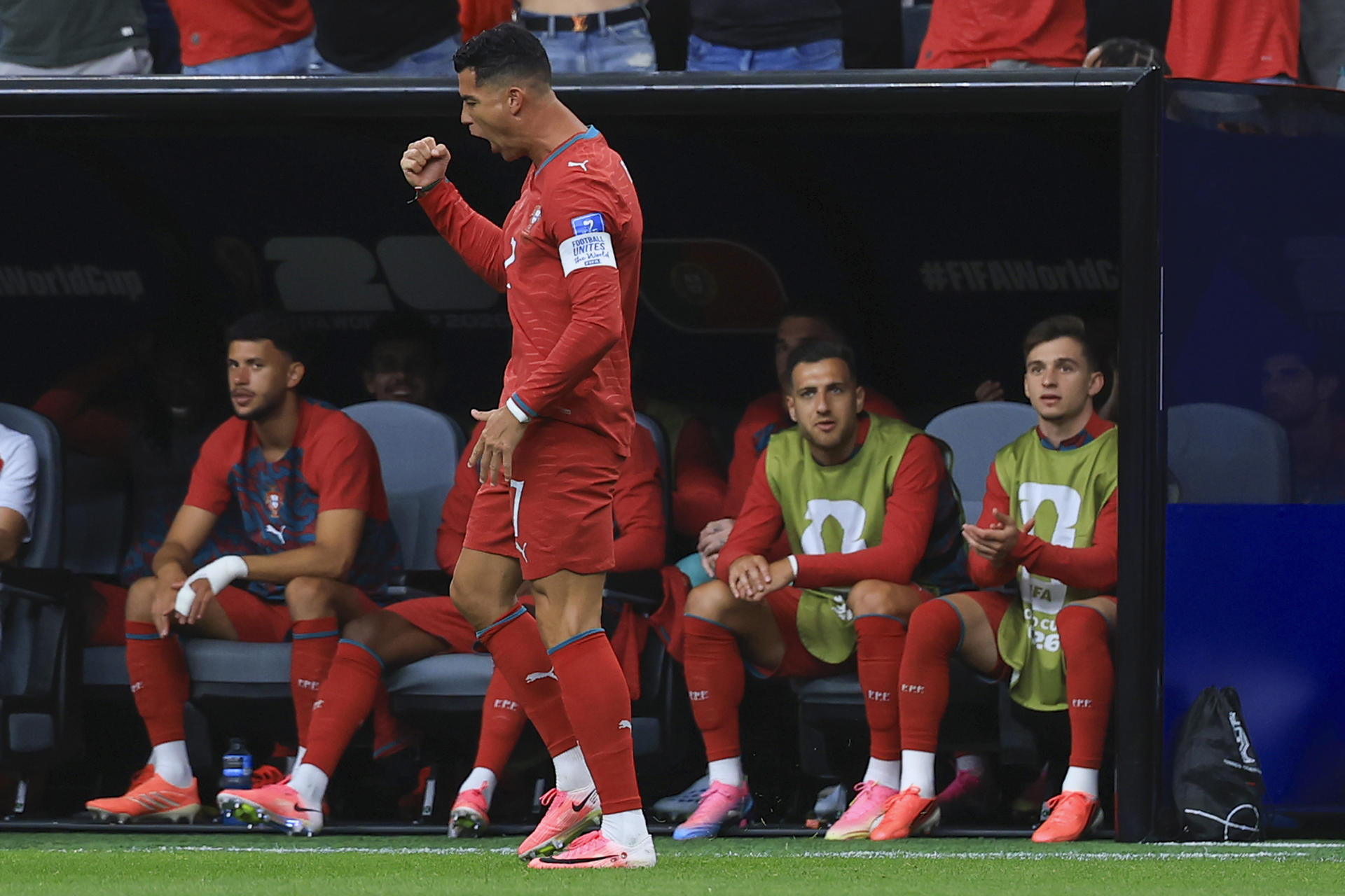 Cristiano Ronaldo se convierte en el único jugador en marcar en seis mundiales seguidos