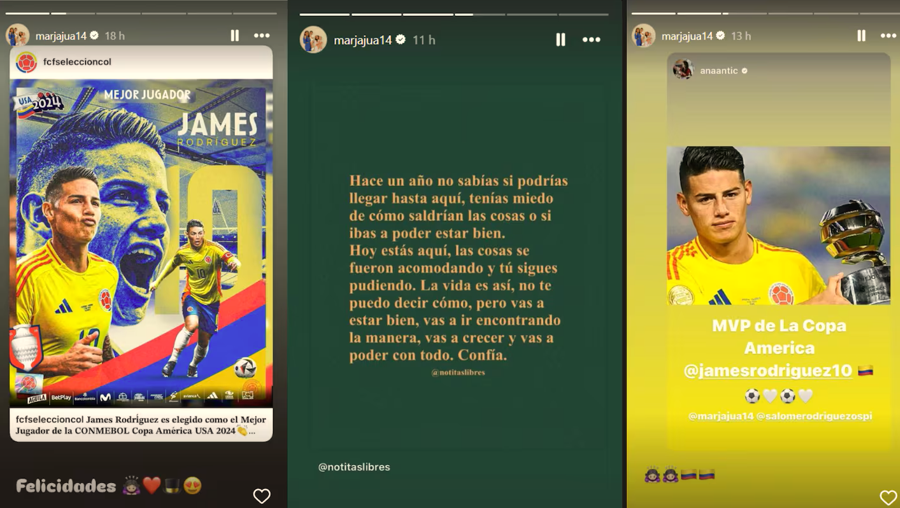 Mensaje mamá de James Rodríguez.