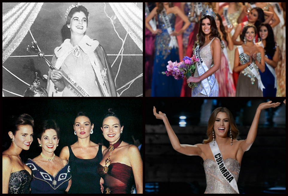 Colombianas que han hecho historia en Miss Universo