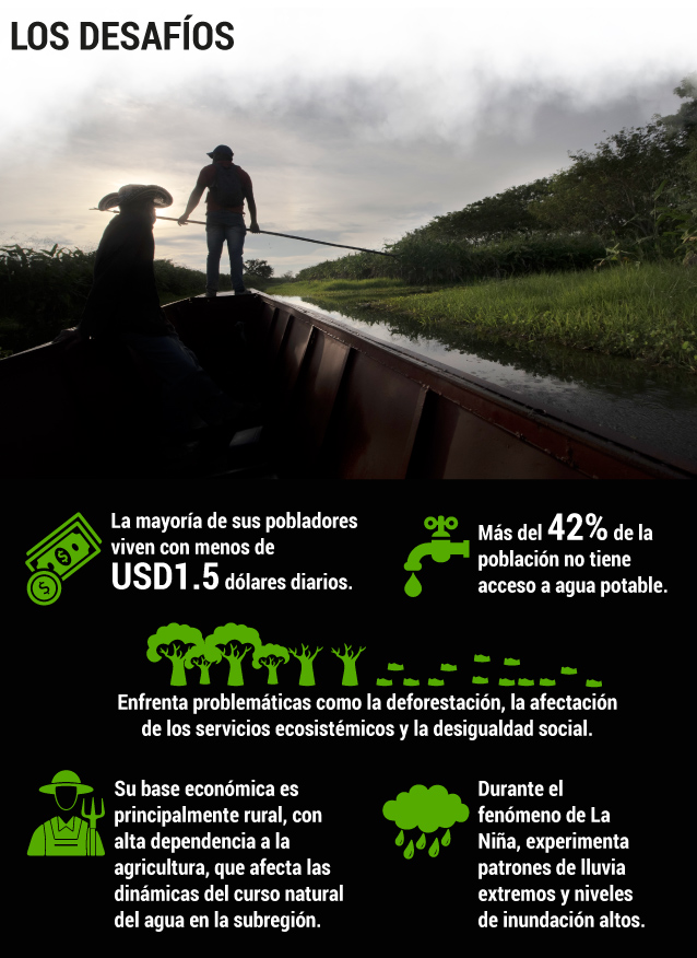 Estas son algunas de las medidas que se emplearon en La Mojana.