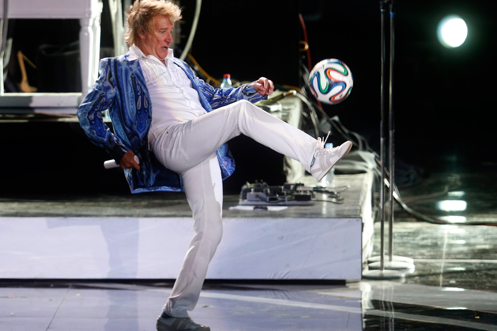 Rod Stewart presentó «This old heart of mine» en Viña del Mar
