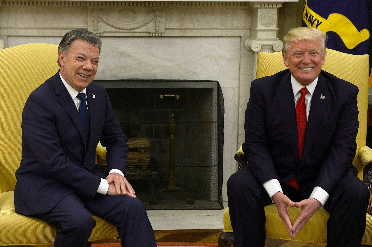 «Vamos a seguir siendo aliados estratégicos»: Santos a Trump