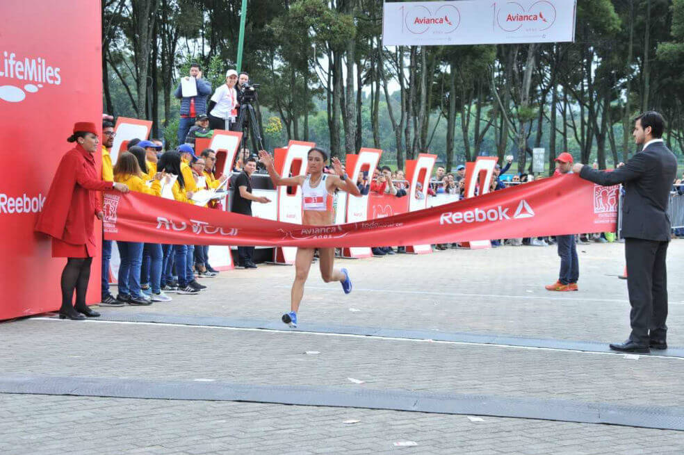 Angie Orjuela ganó el Run Tour.