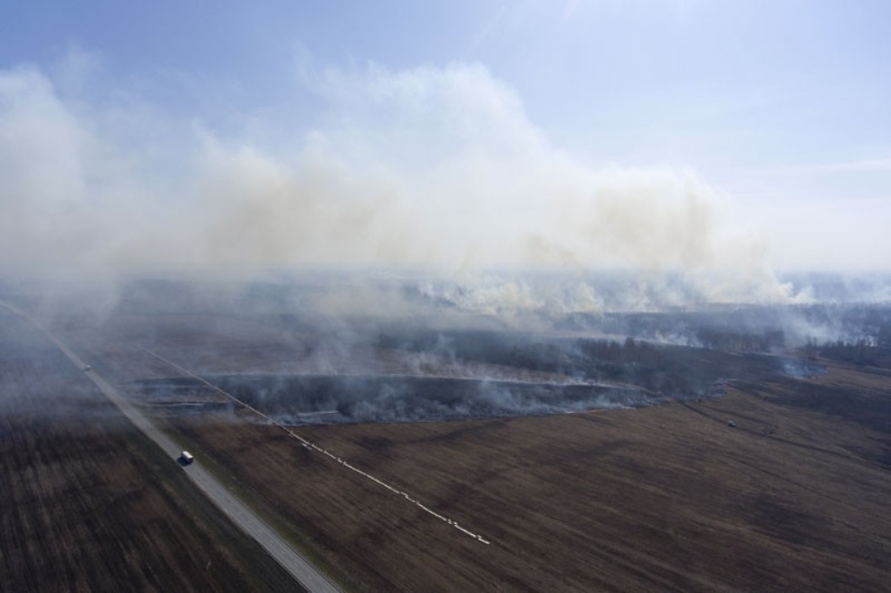 Los incendios del norte en la región de Siberia liberaron cantidades récord de dióxido de carbono este año.