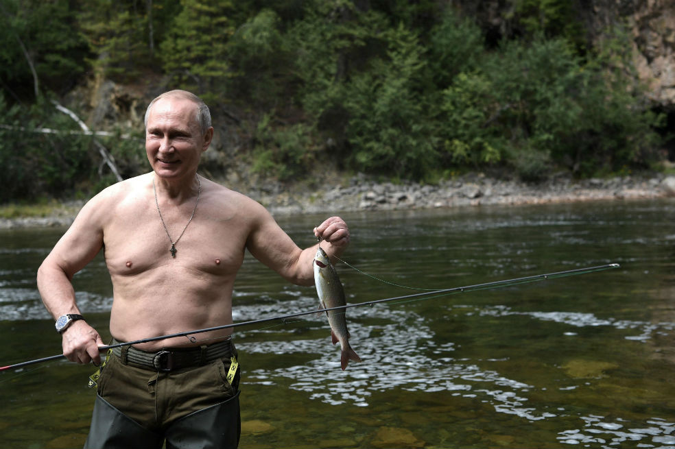 Las «salvajes» vacaciones de Putin