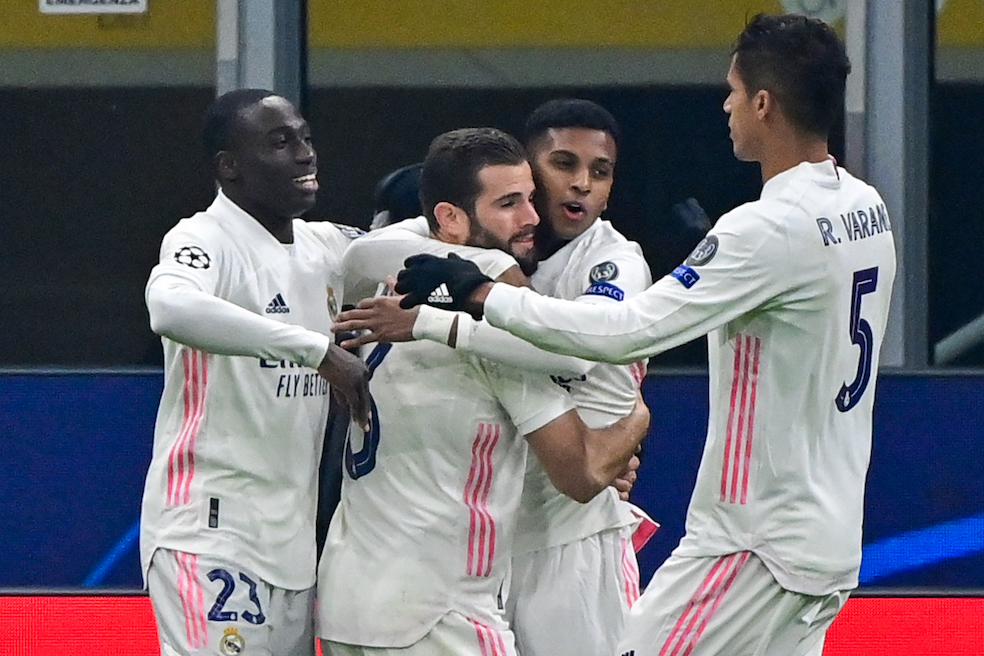 El Real Madrid venció al Inter por 2-0 por la Champions League