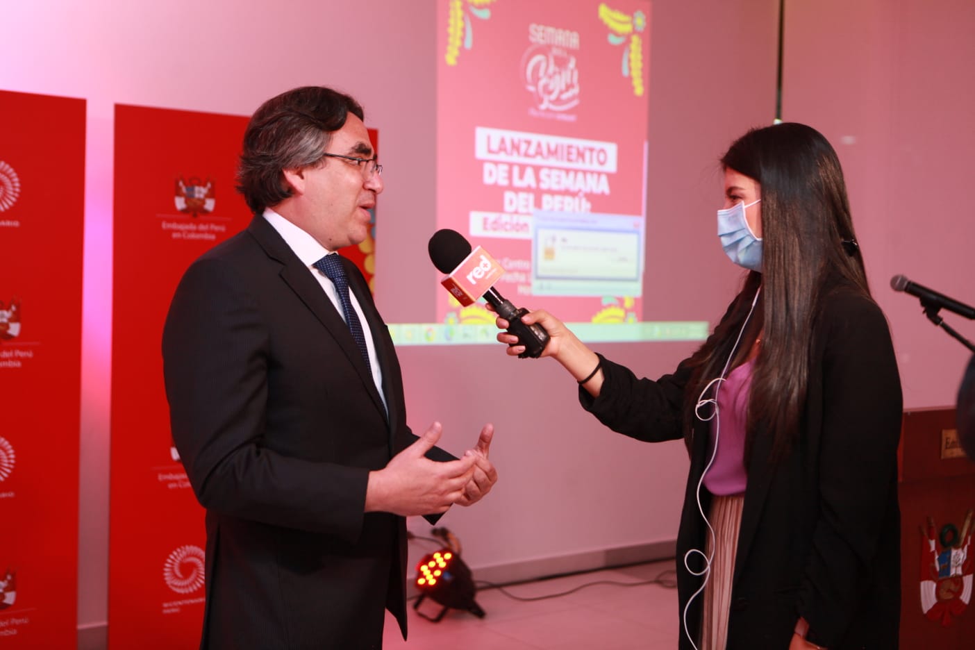 Mariano López Black, encargado de negocios a.i. de la Embajada del Perú en Colombia.