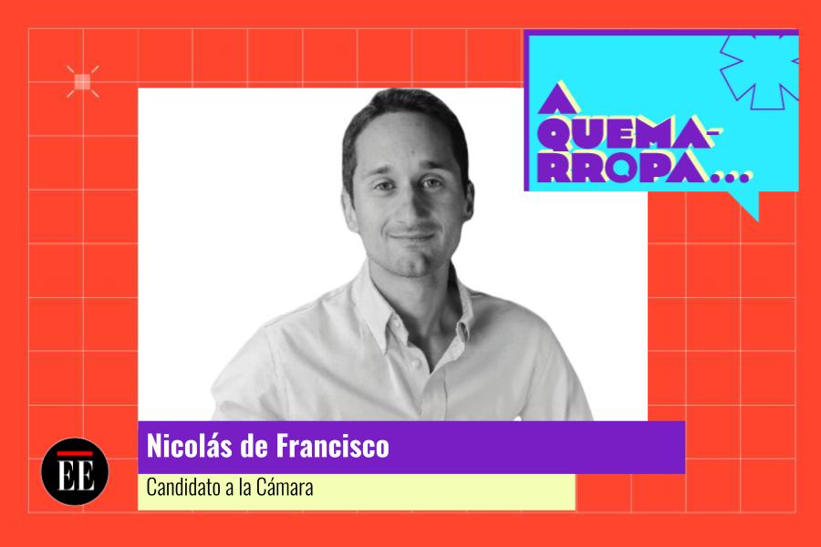 A Quemarropa con Nicolás de Francisco, candidato a la Cámara por Cambio Radical