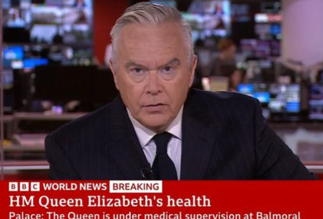 La BBC ordenó a sus periodistas a vestirse de negro por el delicado estado de salud de la reina Isabel II