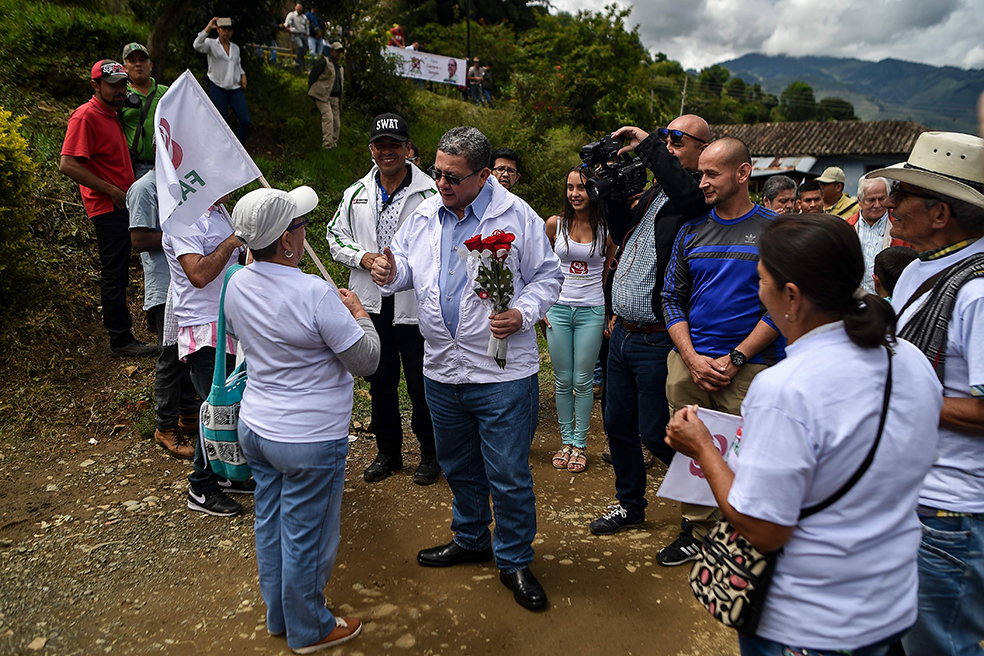 Así hacen campaña los candidatos de las Farc, en tierras donde ejercieron su poder armado