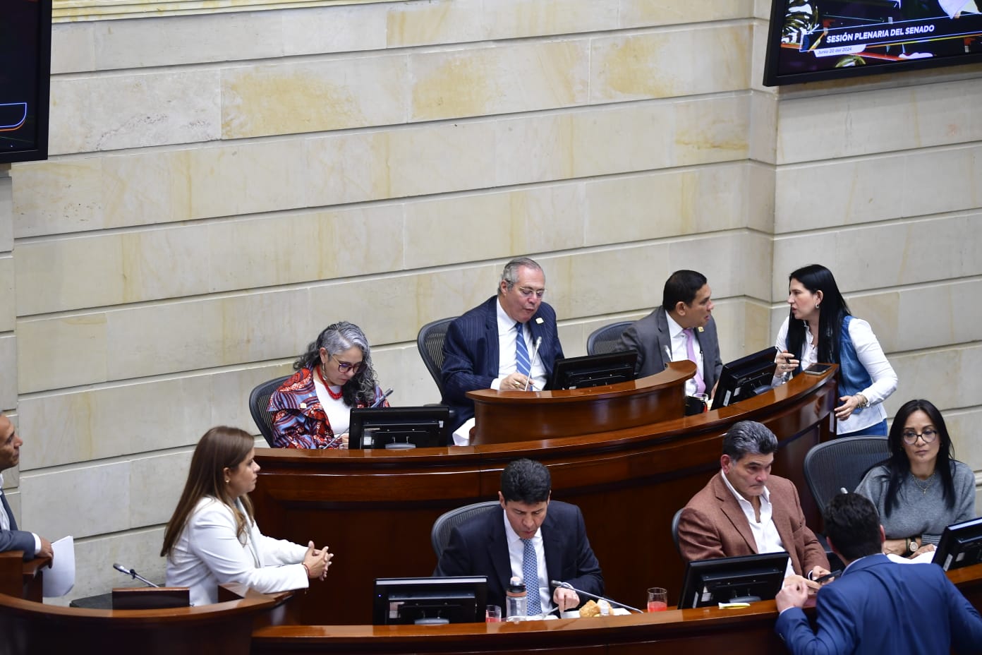 Mesa directiva Senado 2023-2024.