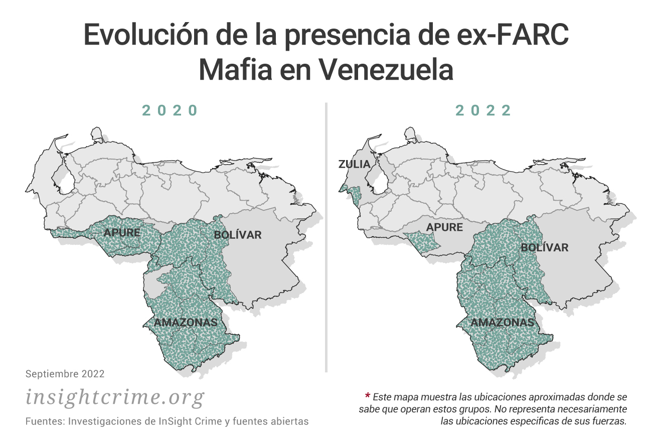 Este mapa muestra las ubicaciones aproximadas donde se sabe que operan estos grupos. No representa necesariamente las ubicaciones específicas de sus fuerzas.