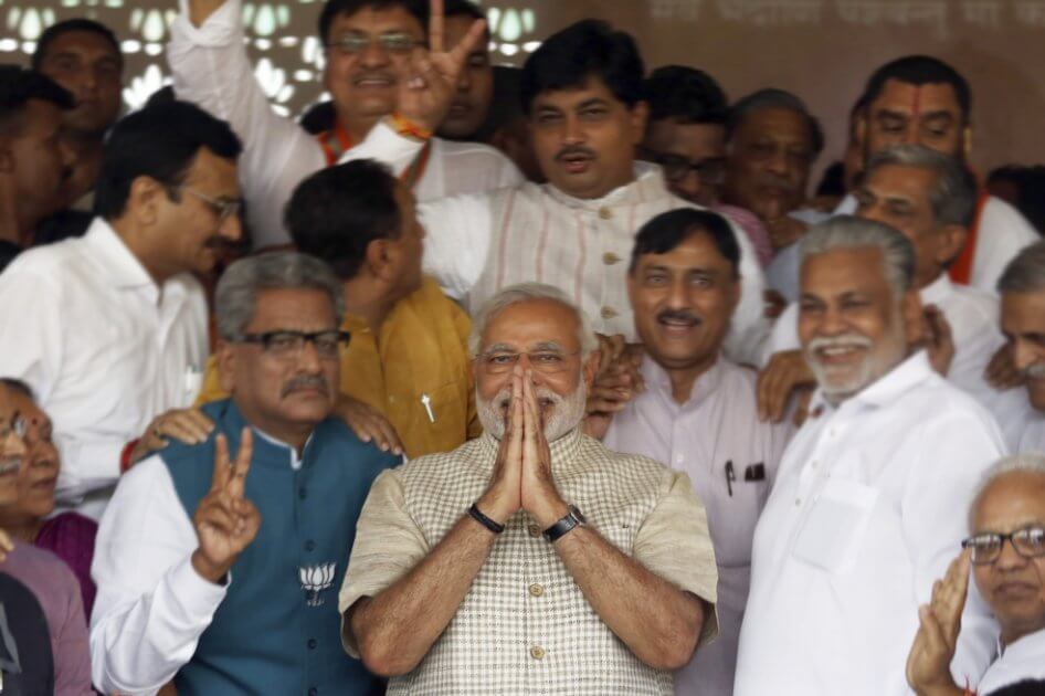 La encuestas acercan a Nerendra Modi al poder en India
