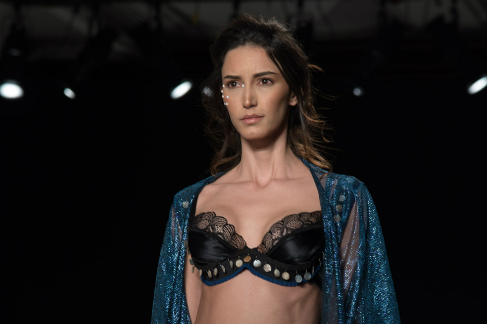 Imagen de Cordelia, la colección que La Michelle presentó en BCapital, en Bogotá. / Cortesía