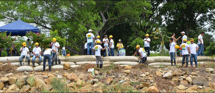 Desmovilizados en Proceso de Reintegración crean cultura del reciclaje en La Plata (Huila)