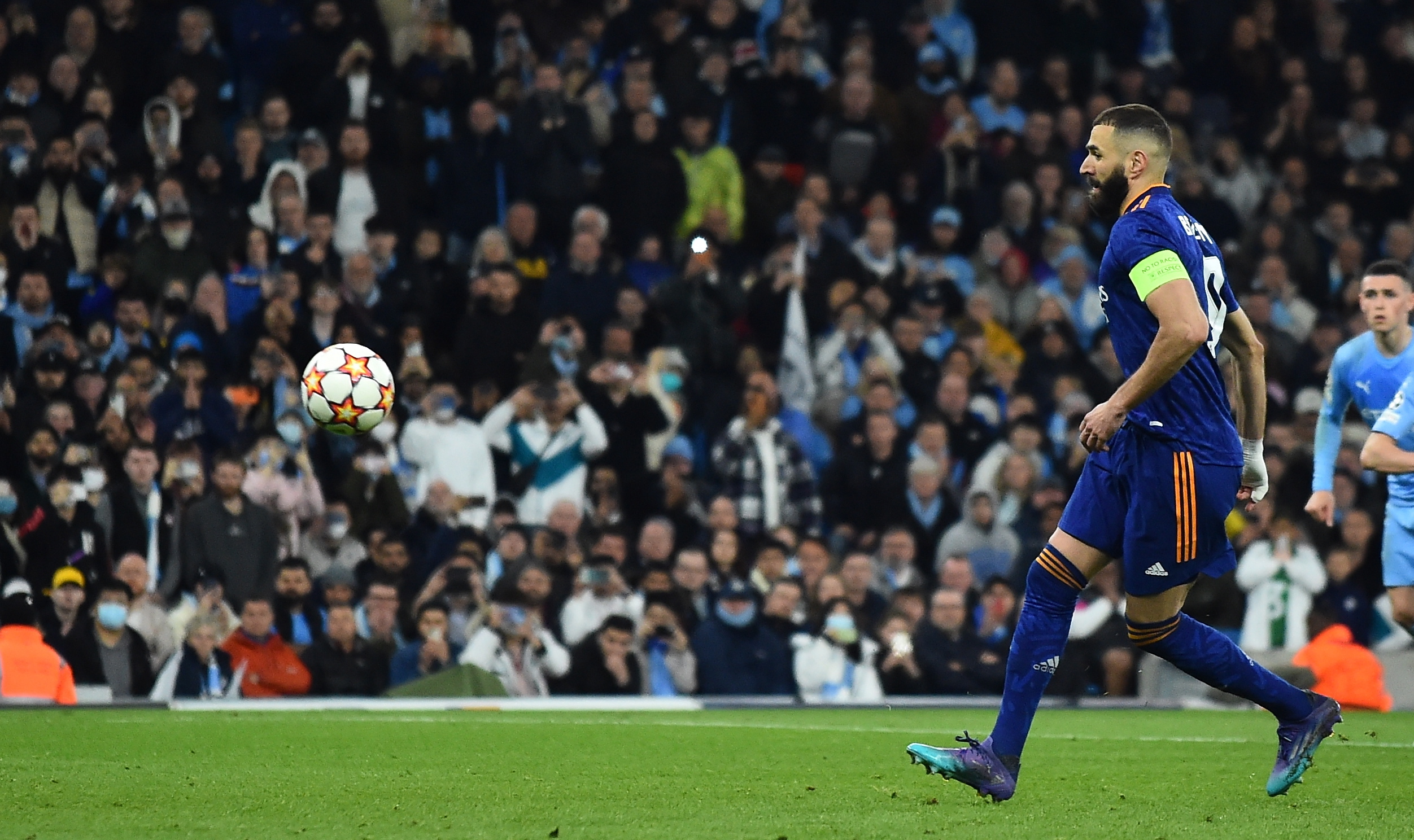 Partidazo: Manchester City venció 4-3 al Madrid en otra gran noche de Benzema