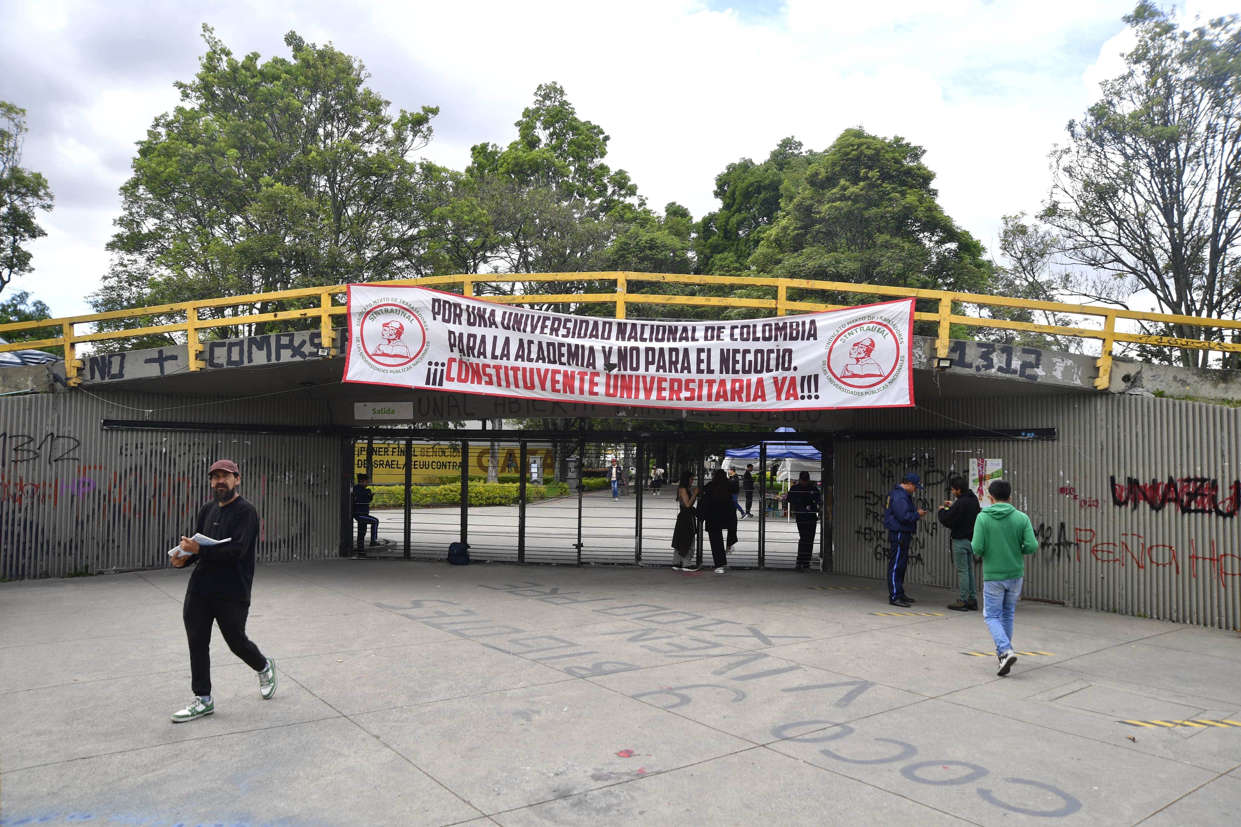 Aspectos al interior y exterior de esta Universidad ubicada en Bogotá