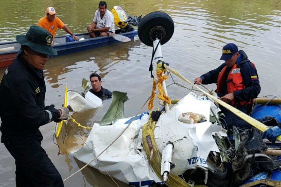Recuperan parte de la avioneta siniestrada en Flandes (Tolima)