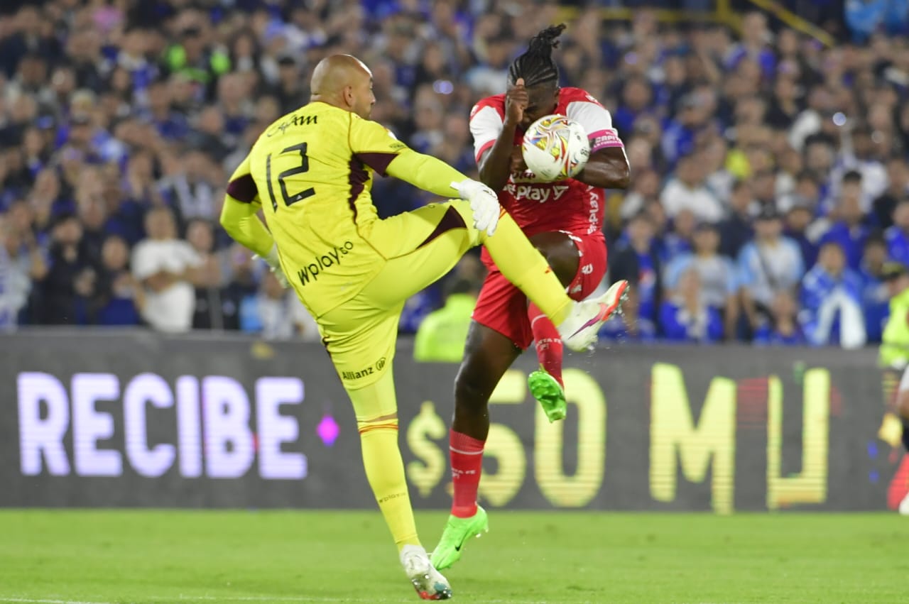 Así fue la victoria de Millonarios contra Santa Fe en un nuevo clásico.
