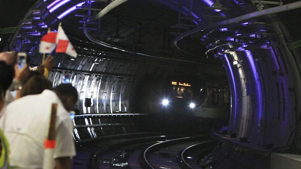 Línea 2 del Metro de Panamá ha avanzado 53 % y operará en enero de 2019