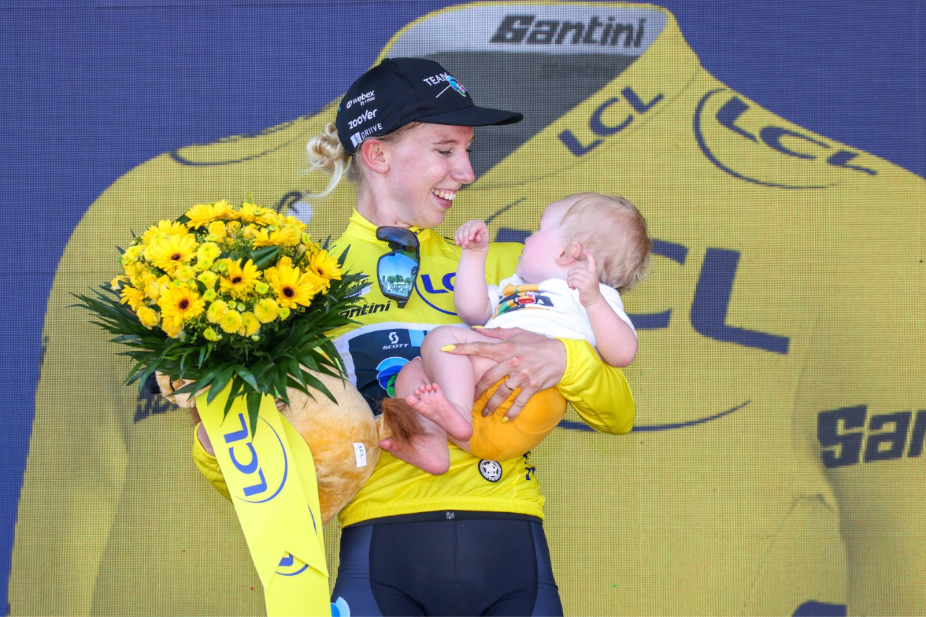Lorena Wiebes ganó la primera etapa y hace historia en el Tour femenino