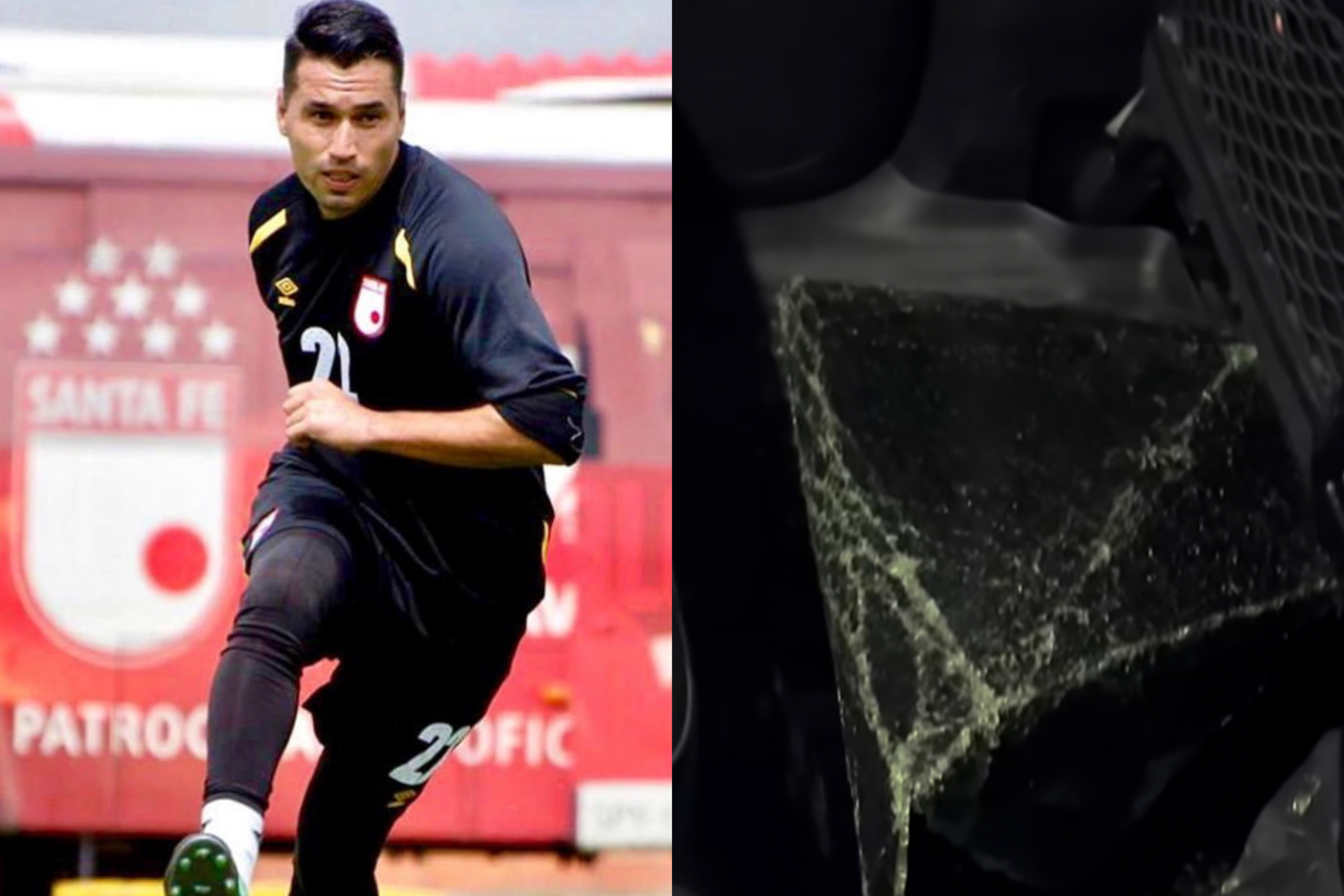 Leandro Castellanos, exarquero de Santa Fe, fue víctima de robo en Bogotá