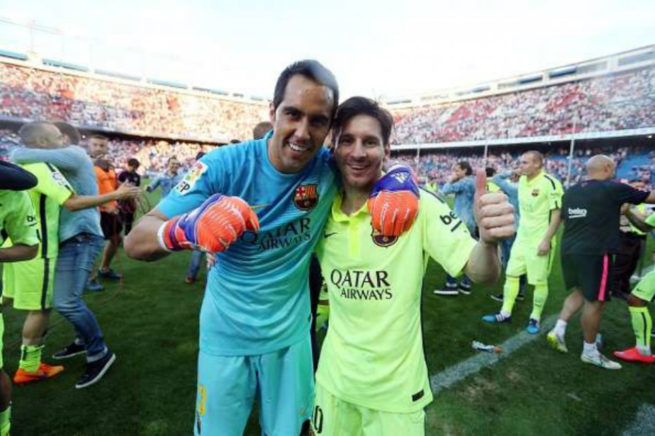 Me genera satisfacción enfrentar a Messi: Claudio Bravo