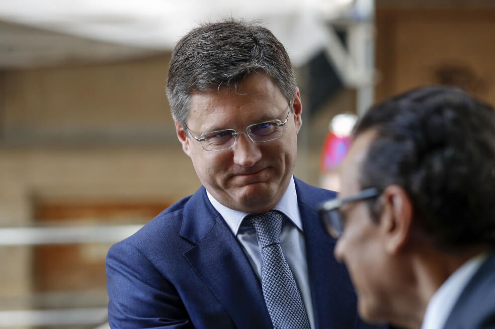 Alexander Novak, ministro de Energía de Rusia. / Bloomberg